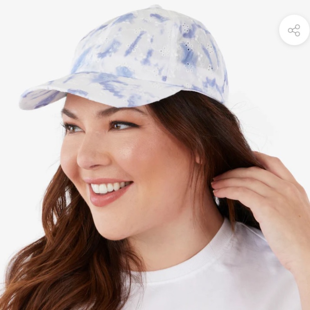 Summer & Rose Eyelet Baseball Hat